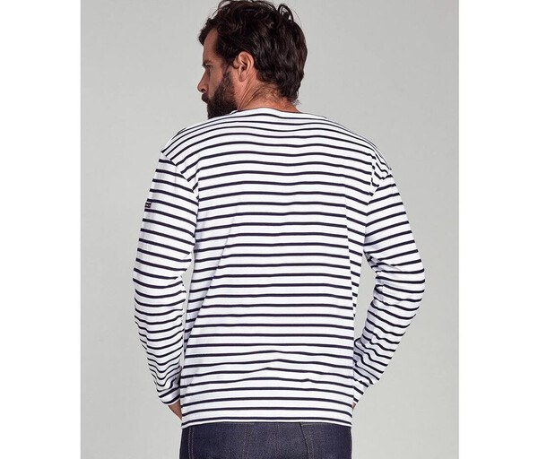 Top Marinière Armor Lux Bleu Marine - Taille 3 (40/42), Manches Longues, Occasion Très Bon état