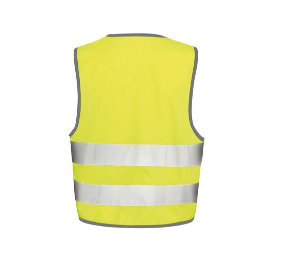 Gilet fluorescente di sicurezza per bambini con nome - Base - Stellasticker