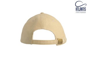 Atlantis AT076 - Atlantis Unisex Cotton Twill 6-Panel Cap with Buckle