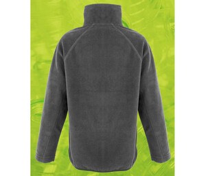 RESULT RS905J - Polaire col zippé enfant en polyester recyclé