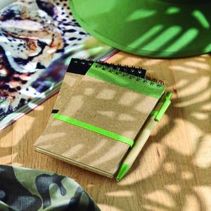 SONORA Eco-Friendly SONORA A6 Notepad with Pen Set - GiftRetail IT3789