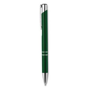 BERN Sleek Aluminium Push Button Pen with Black Ink - GiftRetail KC8893