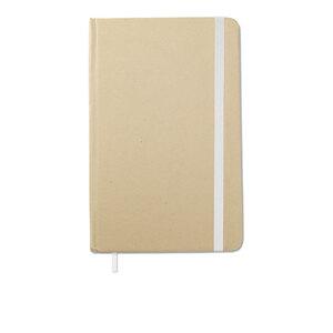 EVERNOTE Eco-Friendly A6 Notebook with Elastic Strap - GiftRetail MO7431