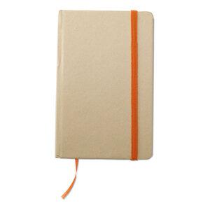 EVERNOTE Eco-Friendly A6 Notebook with Elastic Strap - GiftRetail MO7431