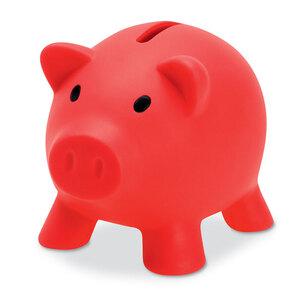 PVC Piggy Bank with ABS stopper - GiftRetail MO8132