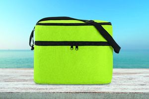 CASEY Dual Compartment Insulated Cooler Bag with Strap - GiftRetail MO8949