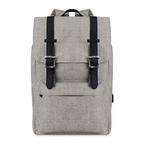 RIGA 600D Polyester Laptop Backpack with USB Port - GiftRetail MO9439