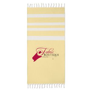 AGOURA Eco-Friendly Recycled Hamman Beach Towel Blanket - GiftRetail MO6554