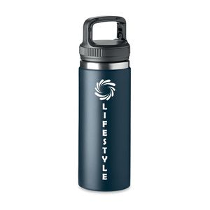 CLEO 500ml Stainless Steel Insulated Flask with Hanger - GiftRetail MO6772
