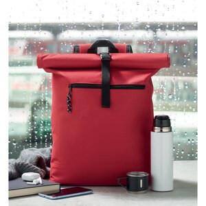 IREA Durable 600D Polyester Rolltop Laptop Backpack - GiftRetail MO2170