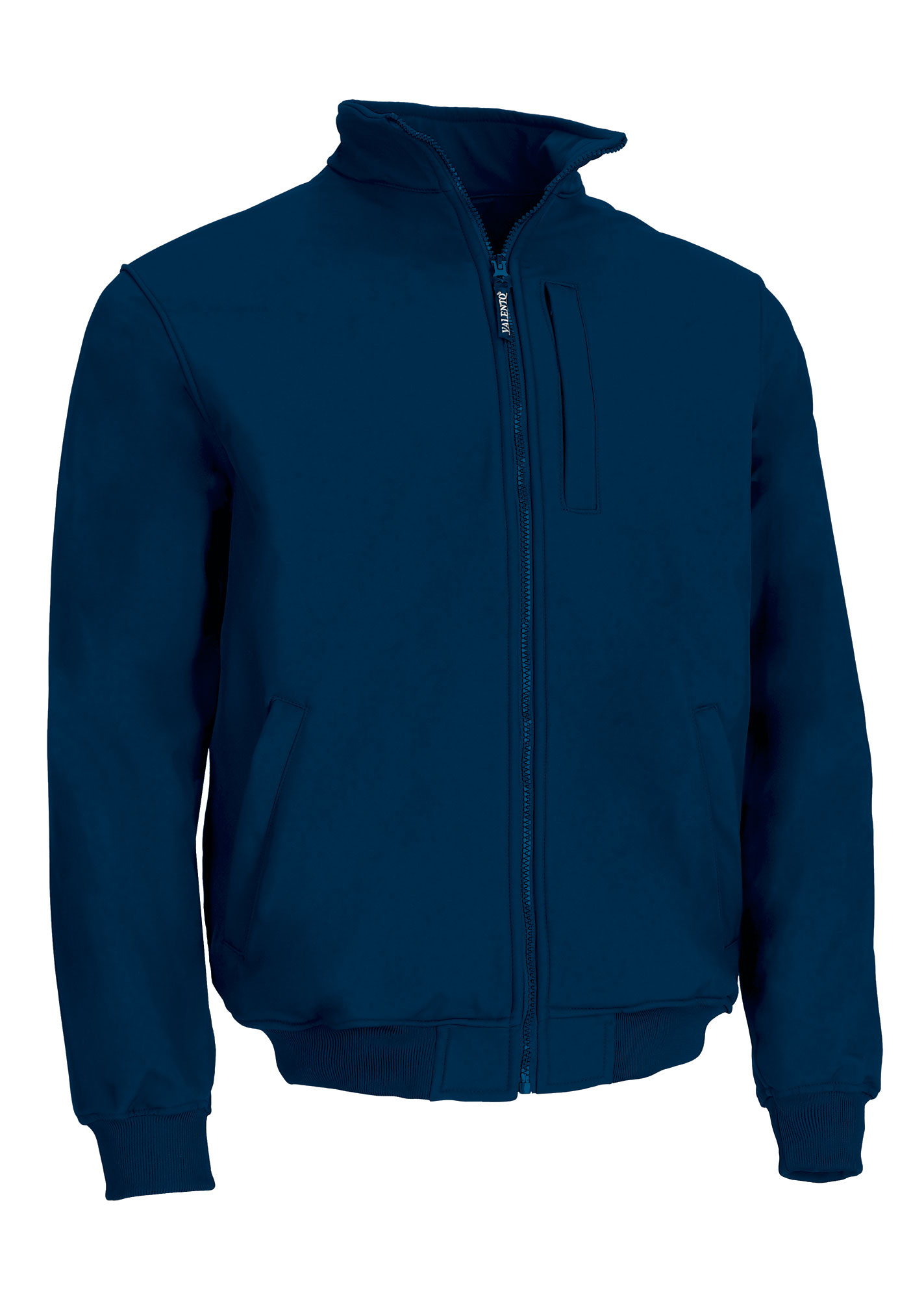 Veste Softshell Valento Horizon - Hydrofuge, Coupe-vent - Noir, Taille L
