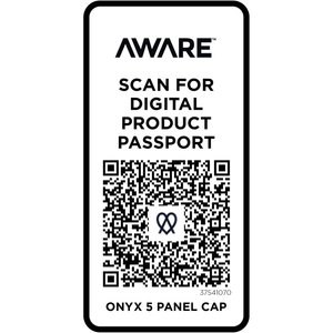 Elevate NXT 37541 - Onyx 5 panel Aware™ recycled cap