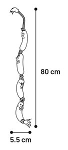 Flamingo f-47935 - Jouet Saucisse avec corde