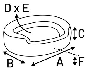 Flamingo f-513981 - Cozy Comfort Plush Pet Basket