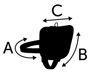 Flamingo f-5369672 - Reflective Comfort Teflon-Coated Dog Harness