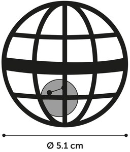 Flamingo f-210267 - Durable Tinkling Rodent Play Ball