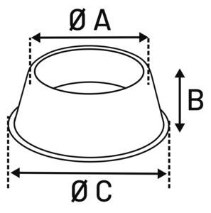 Flamingo f-523022 - Gamelle pour la nourriture et l'eau Rond corail