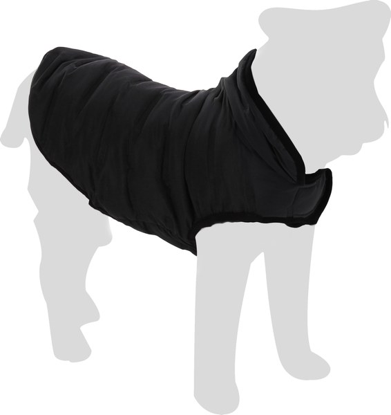 Flamingo f-523150 - Boso Black Dog Coat with Splash and Wind Resistance