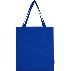 Madras 140 g/m² GRS recycled cotton gusset tote bag - EgotierPro 120733