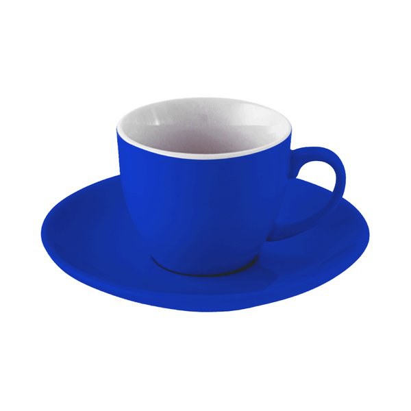 Claps 74167 - Ensemble Tasse et Soucoupe Espresso en Céramique 80ml