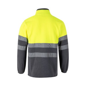 Velilla 36075 - Two-tone fleece jacket (280g/m²), in polyester (100%)