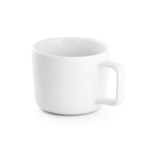 230 mL ceramic mug with lid and bamboo base - Egotier 94251