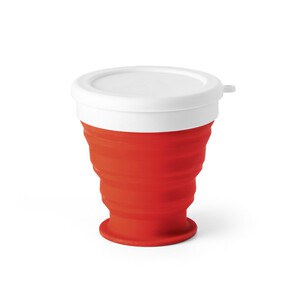 Verre de voyage pliable 250mL en silicone et PP - Egotier 94762