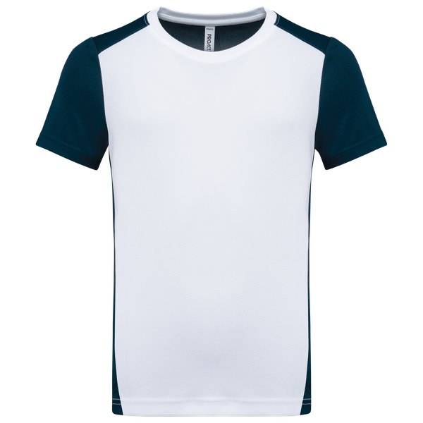 PROACT PA4016 - T-shirt de sport écoresponsable bicolore enfant
