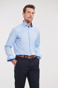 Russell RU964M - CHEMISE A MOTIFS CHEVRONS MANCHES LONGUES