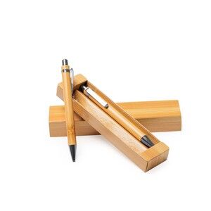 KIOTO - Set de stylo et porte-mines en bambou - EgotierPro HW8036