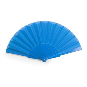 ALBERO Hand fan with plastic ribs and polyester fabric - EgotierPro PF3110
