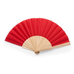 CALESA Hand fan with wooden ribs and polyester fabric