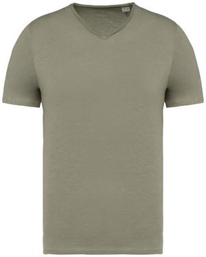Men's raw-adged t-shirt - 130gsm
