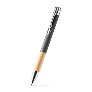 Stamina BL1244 - BORUX Le stylo avec un corps en aluminium et une poignée en bambou offre une combinaison unique de durabilité et d'élégance