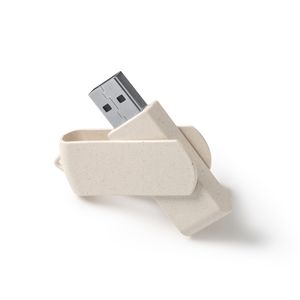 Stamina US4193 - KINOX USB memory stick with main structure and swivel clip in wheat fibre