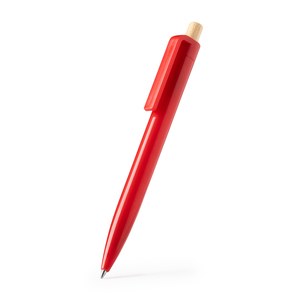 Stamina BL1340 - KIKI Ball pen in recycled ABS with bamboo push button