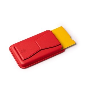 SEKUN Card holder with foldable stand in recycled PU