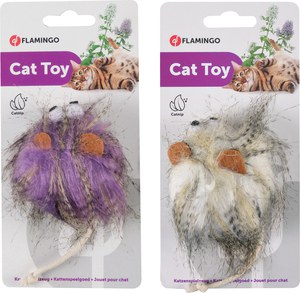 Flamingo f-560420 - Surprise Plush Monster Toy for Cats