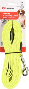 Flamingo f-519936 - Laisse d'entraînement et à pister fluo