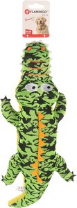 Flamingo f-521974 - Wilda Crocodile Plush Squeaky Dog Toy