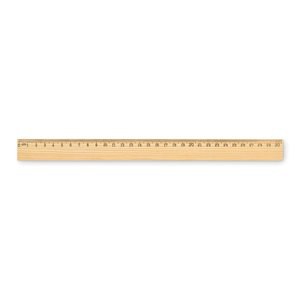 RULER30 Règle en bois 30cm - GiftRetail MO2918