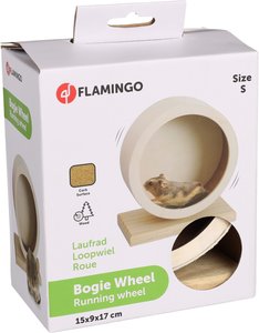 Flamingo f-1030973 - Jouet Roue d'exercice Brun clair