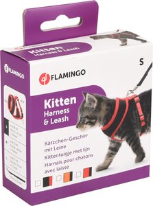 Flamingo f-1031372 - Harnais avec laisse Chaton