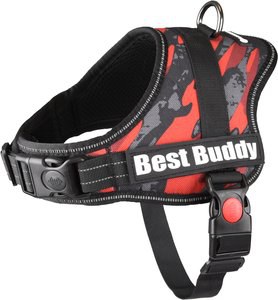 Flamingo f-518727 - Harnais Camouflage rouge