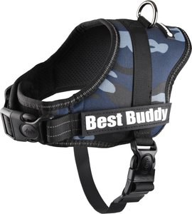 Flamingo f-518734 - Harnais Camouflage bleu