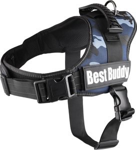 Flamingo f-518736 - Harnais Camouflage bleu