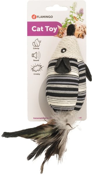 Flamingo f-560537 - Jouet Rat Gris