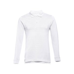 TH Clothes 11170 - Polo en coton à manches longues pour hommes