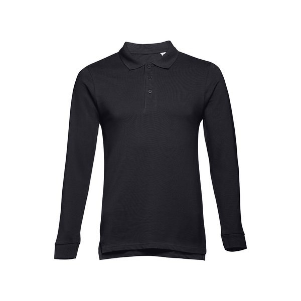 Men's long sleeve polo shirt