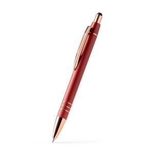 Stamina BL1603 - LEIVA Push-button pen with metal body in matte and details in copper cabling
